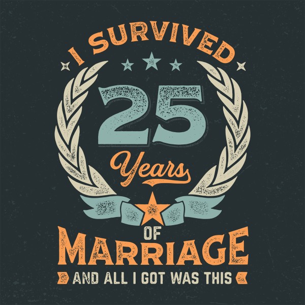 I Survived 25 Years Of Marriage